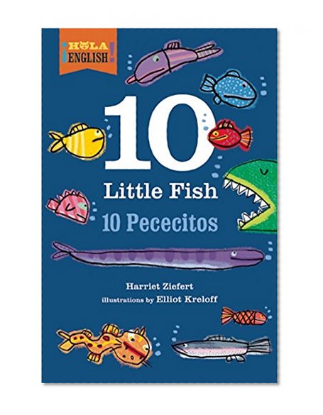 Book Cover 10 Little Fish (¡Hola, English!)