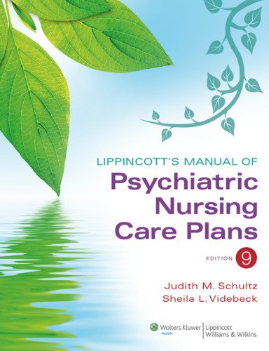 Book Cover Lippincott's Manual of Psychiatric Nursing Care Plans