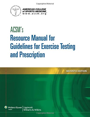 Book Cover ACSM's Resource Manual for Guidelines for Exercise Testing and Prescription (American College of Sports Medicine)