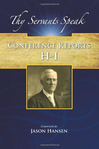 Conference Reports H-I: 1897 to 1922 (Volume 4)