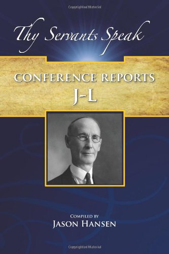 Conference Reports J-L: 1897 to 1922 (Volume 5)