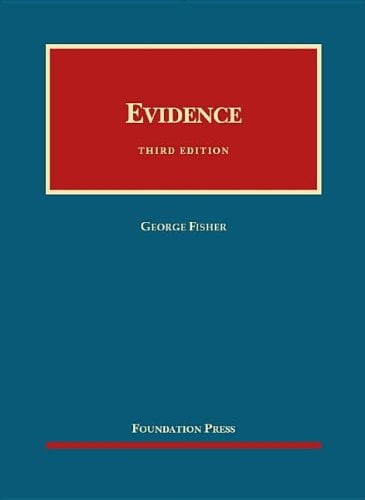 Book Cover Evidence (University Casebook Series)