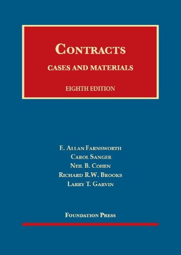 Book Cover Contracts: Cases and Materials (University Casebook Series)
