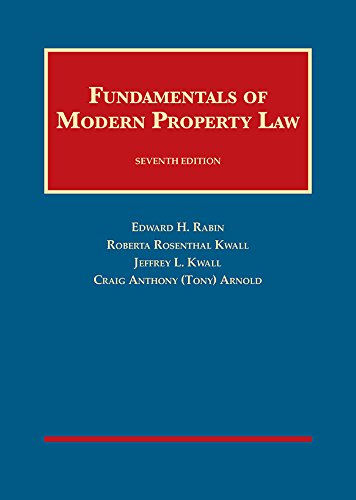 Book Cover Fundamentals of Modern Property Law (University Casebook Series)