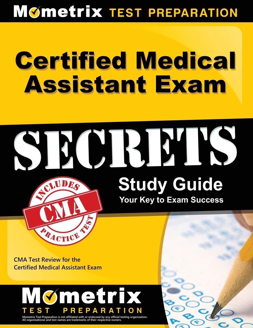 Book Cover Certified Medical Assistant Exam Secrets Study Guide: CMA Test Review for the Certified Medical Assistant Exam