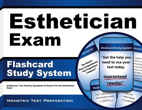 Book Cover Esthetician Exam Flashcard Study System: Esthetician Test Practice Questions & Review for the Esthetician Exam (Cards)