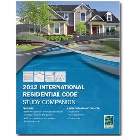 Book Cover 2012 International Residential Code Study Companion