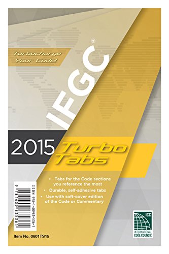 Book Cover 2015 International Fuel Gas Code Turbo Tabs for Soft Cover