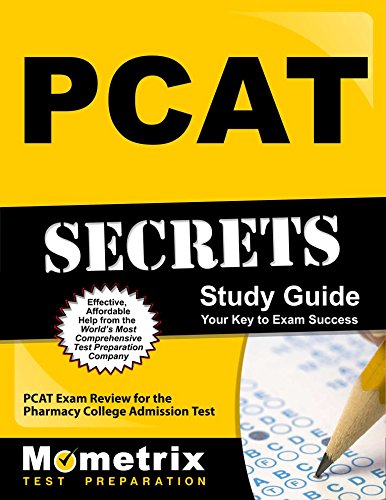 Book Cover PCAT Secrets Study Guide: PCAT Exam Review for the Pharmacy College Admission Test