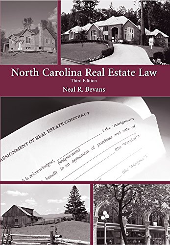 Book Cover North Carolina Real Estate Law