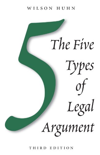 Book Cover The Five Types of Legal Argument, Third Edition