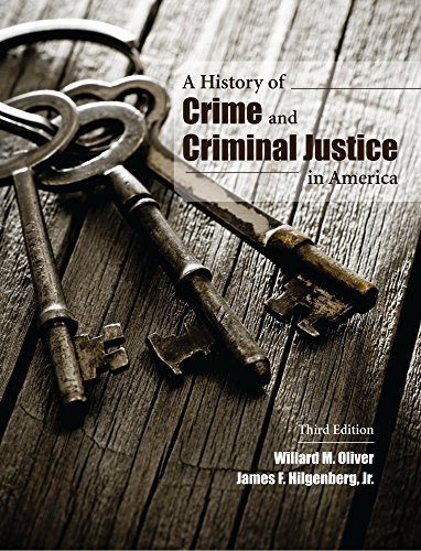 Book Cover A History of Crime and Criminal Justice in America
