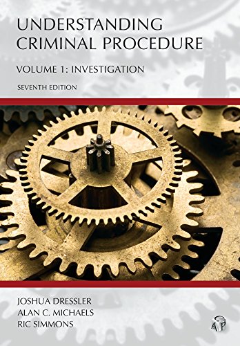 Book Cover Understanding Criminal Procedure, Volume One: Investigation