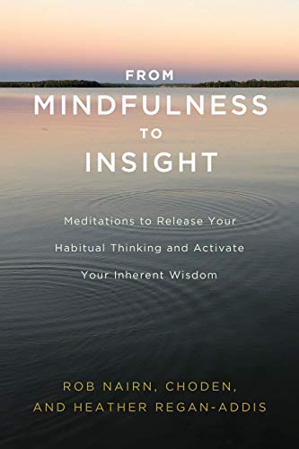 Book Cover From Mindfulness to Insight: Meditations to Release Your Habitual Thinking and Activate Your Inherent Wisdom