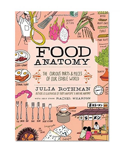Book Cover Food Anatomy: The Curious Parts & Pieces of Our Edible World (Julia Rothman)