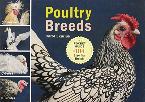 Book Cover Poultry Breeds: Chickens, Ducks, Geese, Turkeys: The Pocket Guide to 104 Essential Breeds