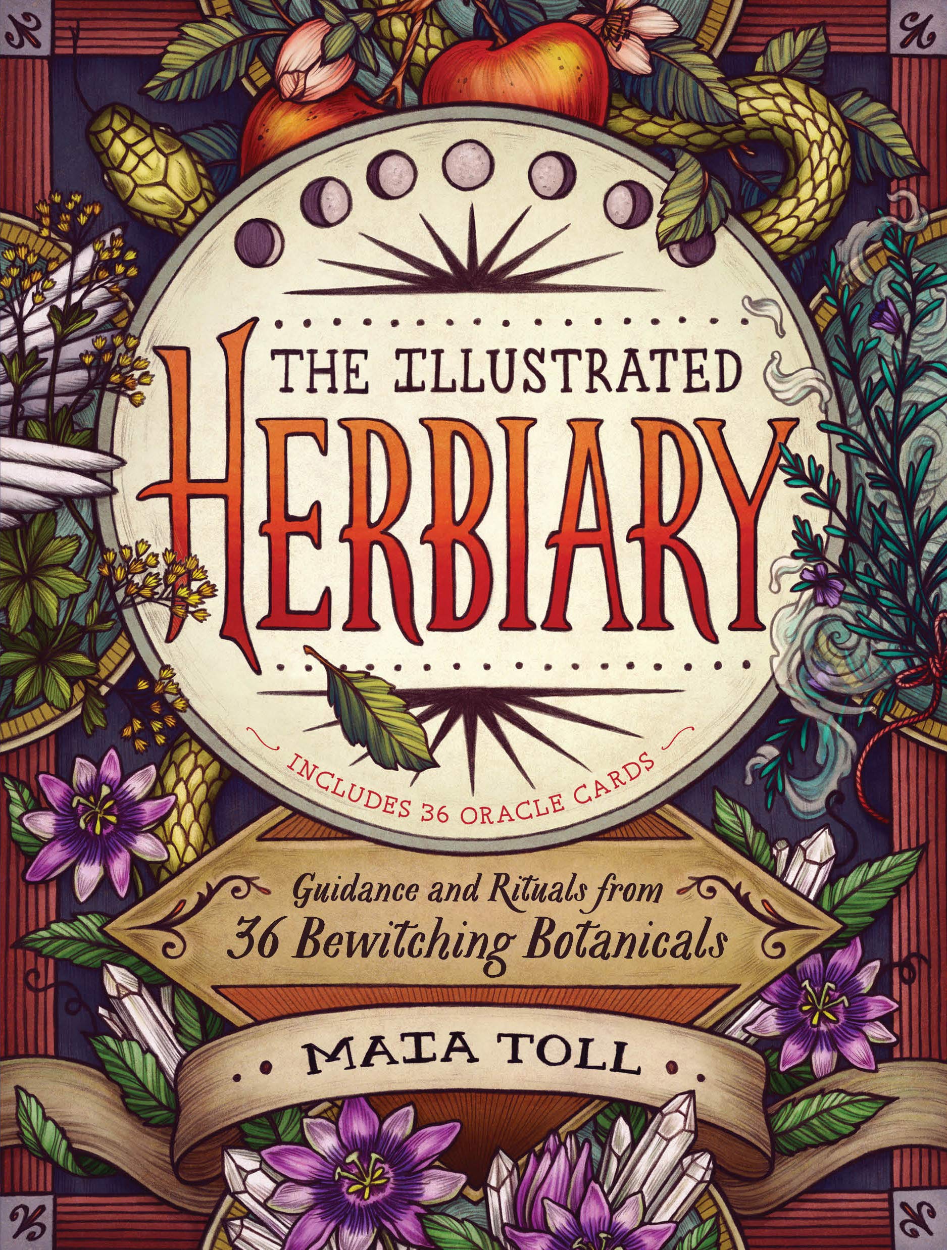 Book Cover The Illustrated Herbiary: Guidance and Rituals from 36 Bewitching Botanicals (Wild Wisdom)