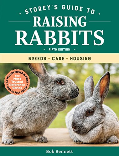 Book Cover Storey's Guide to Raising Rabbits, 5th Edition: Breeds, Care, Housing