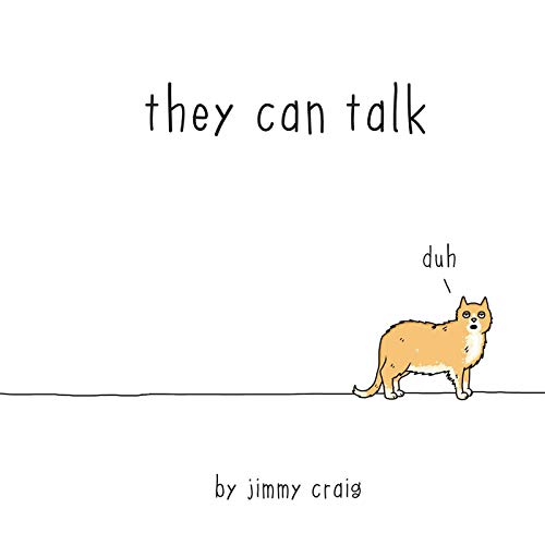 Book Cover They Can Talk: A Collection of Comics about Animals