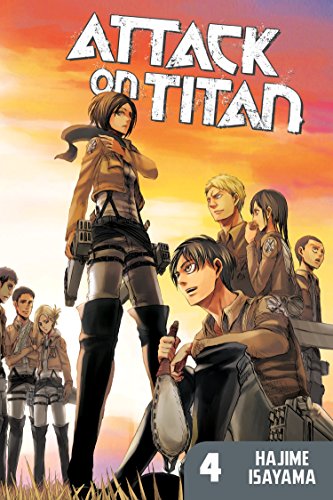 Book Cover Attack on Titan 4