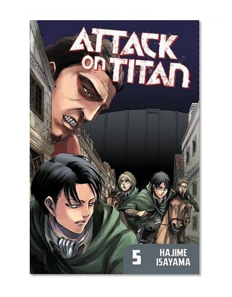 Book Cover Attack on Titan 5