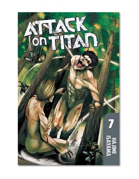 Book Cover Attack on Titan 7