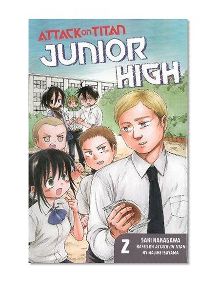 Book Cover Attack on Titan: Junior High 2