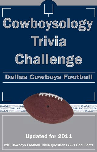 Cowboysology Trivia Challenge: Dallas Cowboys Football