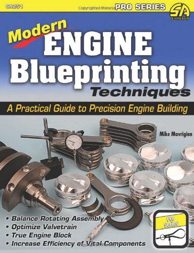 Book Cover Modern Engine Blueprinting Techniques: A Practical Guide to Precision Engine Building (Pro)