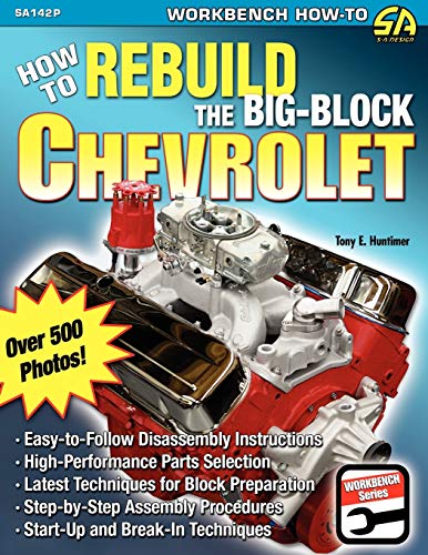 Book Cover How to Rebuild the Big-Block Chevrolet
