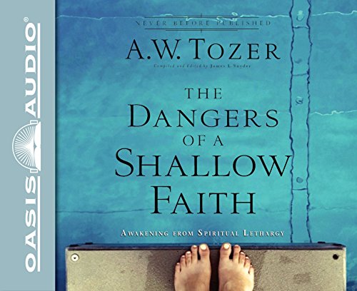 Book Cover The Dangers of a Shallow Faith: Awakening From Spiritual Lethargy
