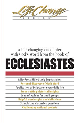 Book Cover Ecclesiastes (LifeChange)
