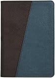 The Message Compact, Python (Leather-Look, Brown/Teal): The Bible in Contemporary Language