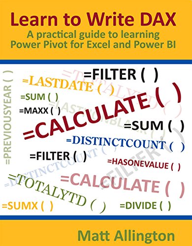 Book Cover Learn to Write DAX: A practical guide to learning Power Pivot for Excel and Power BI