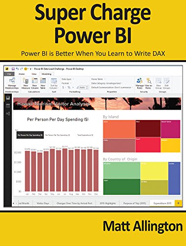 Book Cover Super Charge Power BI: Power BI Is Better When You Learn to Write DAX