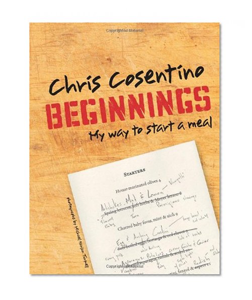 Beginnings: My Way To Start a Meal
