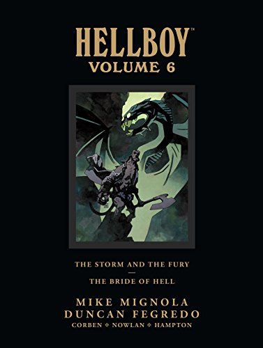 Book Cover Hellboy Library Edition, Volume 6: The Storm and The Fury and The Bride of Hell (Hellboy, 6)