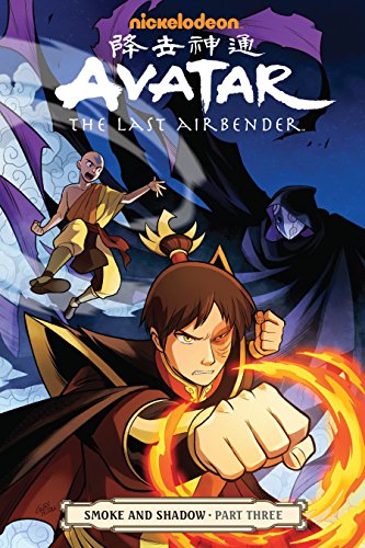 Book Cover Avatar: The Last Airbender-Smoke and Shadow Part Three