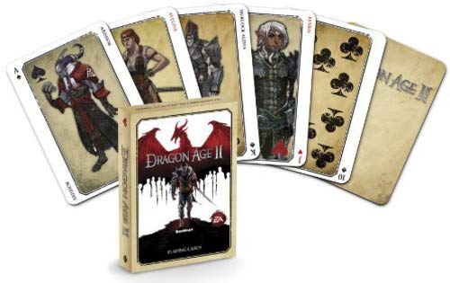 Book Cover Dragon Age II Playing Cards