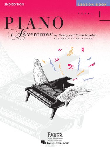 Book Cover Level 1 - Lesson Book: Piano Adventures