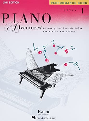 Book Cover Level 1 - Performance Book: Piano Adventures