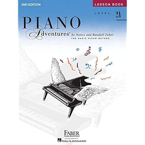 Book Cover Level 2A - Lesson Book: Piano Adventures