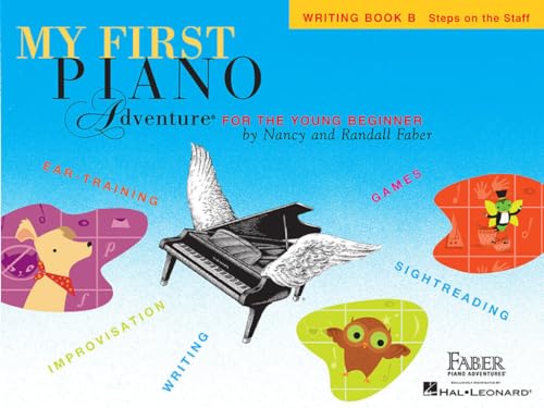 Book Cover My First Piano Adventure: Writing Book B