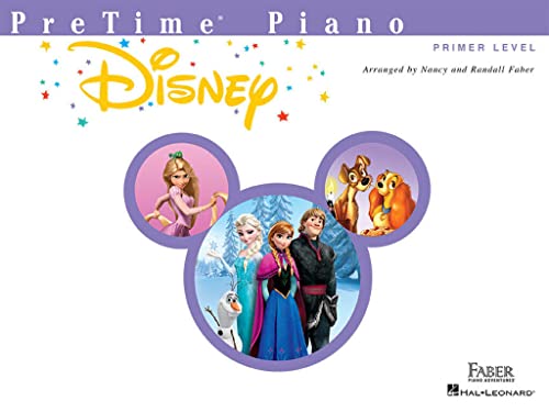 Book Cover PreTime Piano Disney: Primer Level