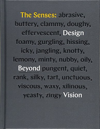 Book Cover The Senses: Design Beyond Vision (design book exploring inclusive and multisensory design practices across disciplines)