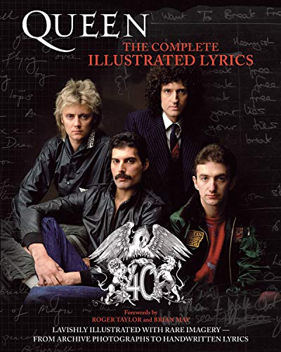 Book Cover Queen: The Complete Illustrated Lyrics (LIVRE SUR LA MU)