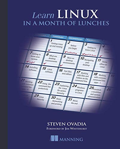 Book Cover Learn Linux in a Month of Lunches