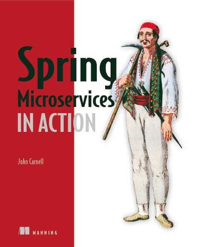 Book Cover Spring Microservices in Action