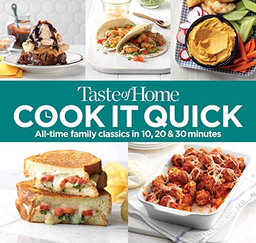 Book Cover Taste of Home Cook It Quick: All-Time Family Classics in 10, 20 and 30 Minutes