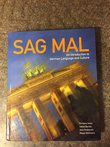 Book Cover Sag Mal
